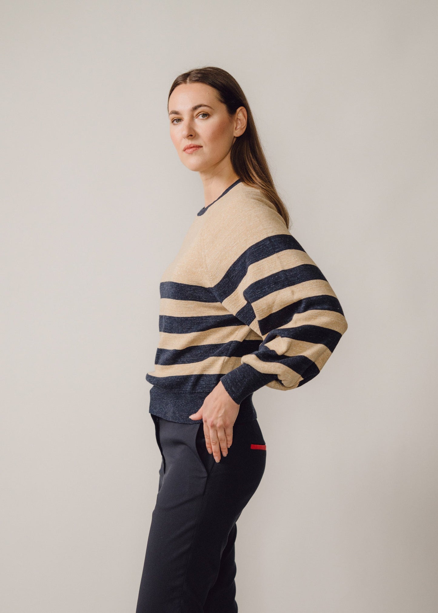 Cotton Stripe Ada Jumper