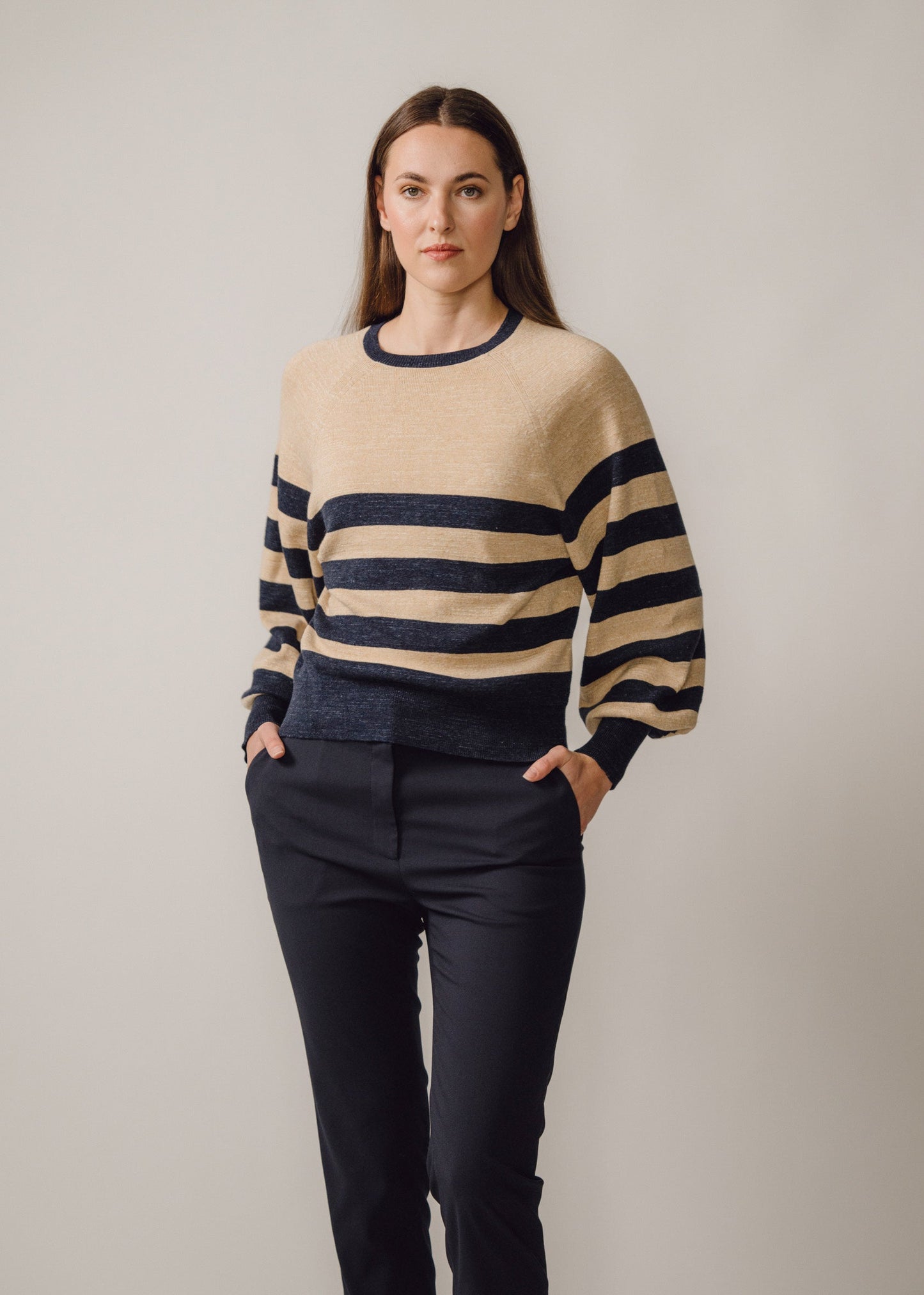 Cotton Stripe Ada Jumper