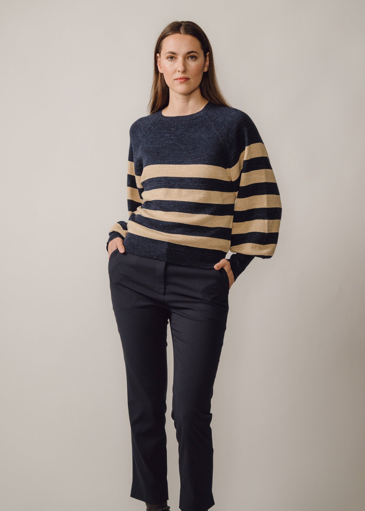 Cotton Stripe Ada Jumper