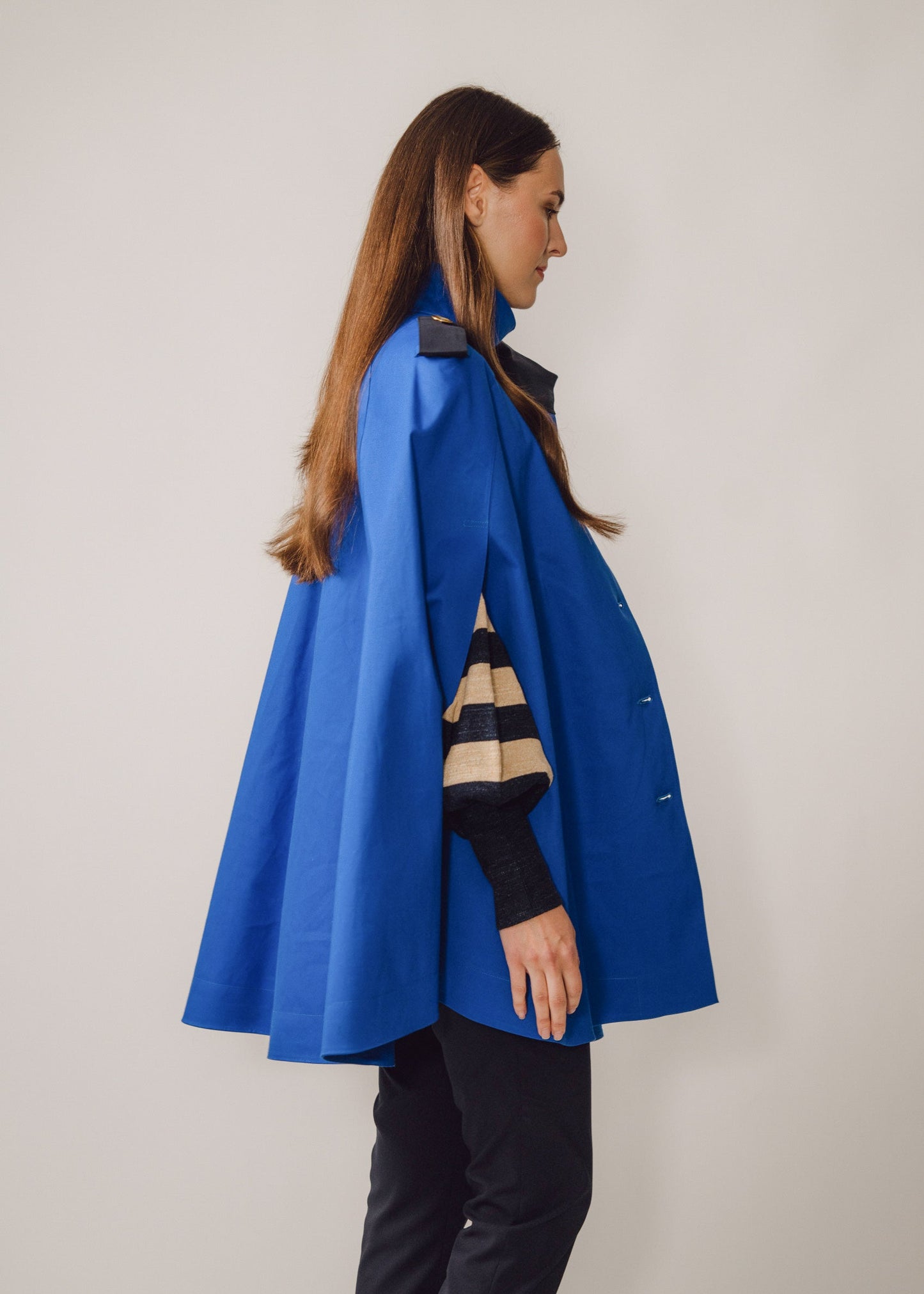 Nadia Cape Royal Blue