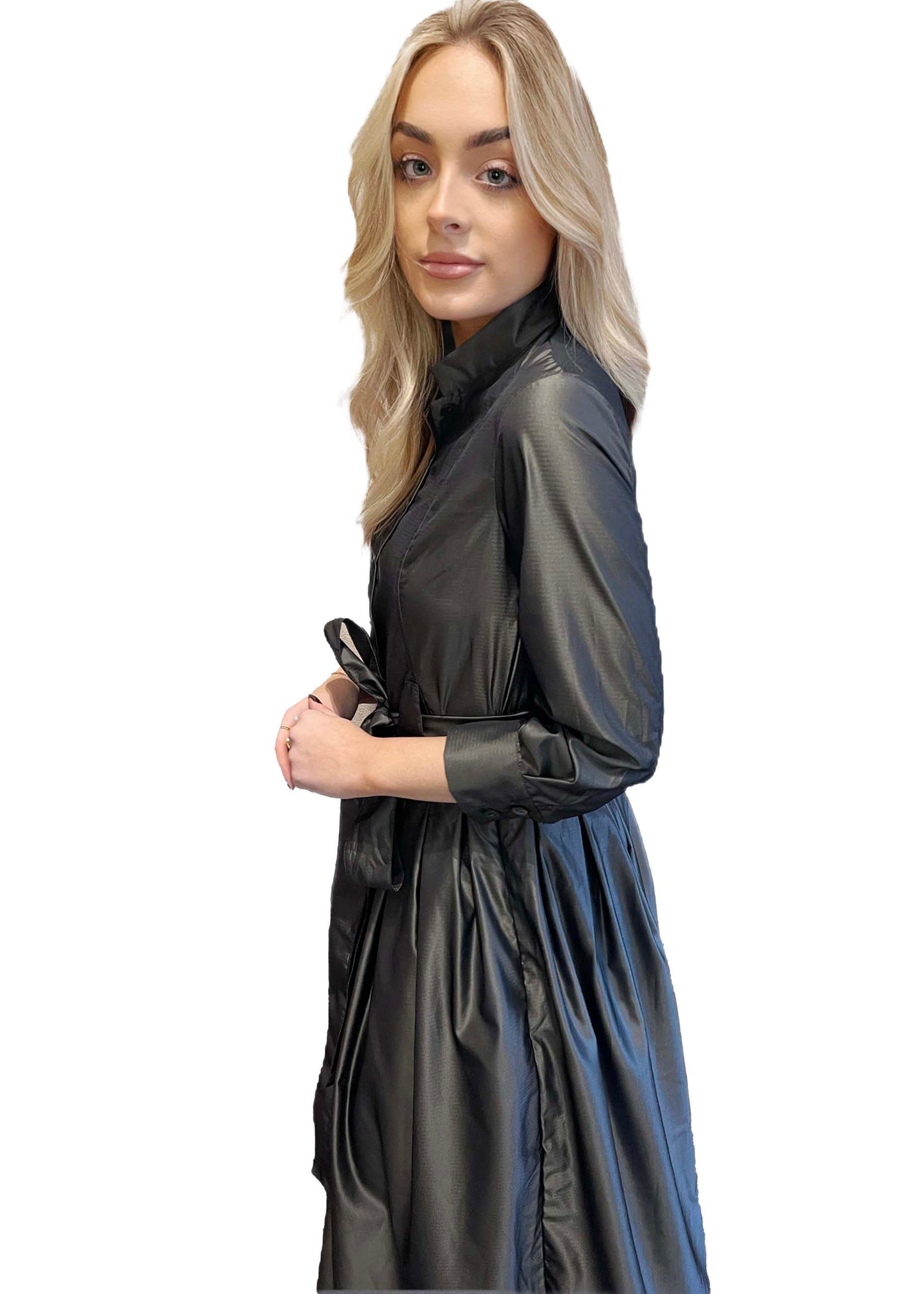 Marina Dress Geometric Grey