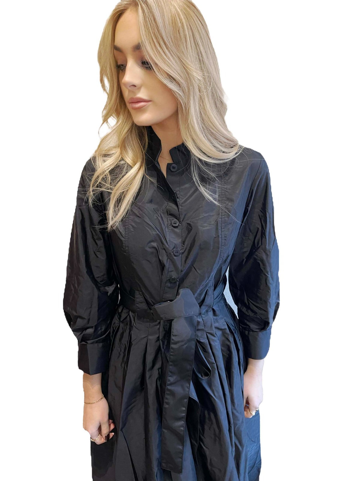 Marina Dress Matt Black