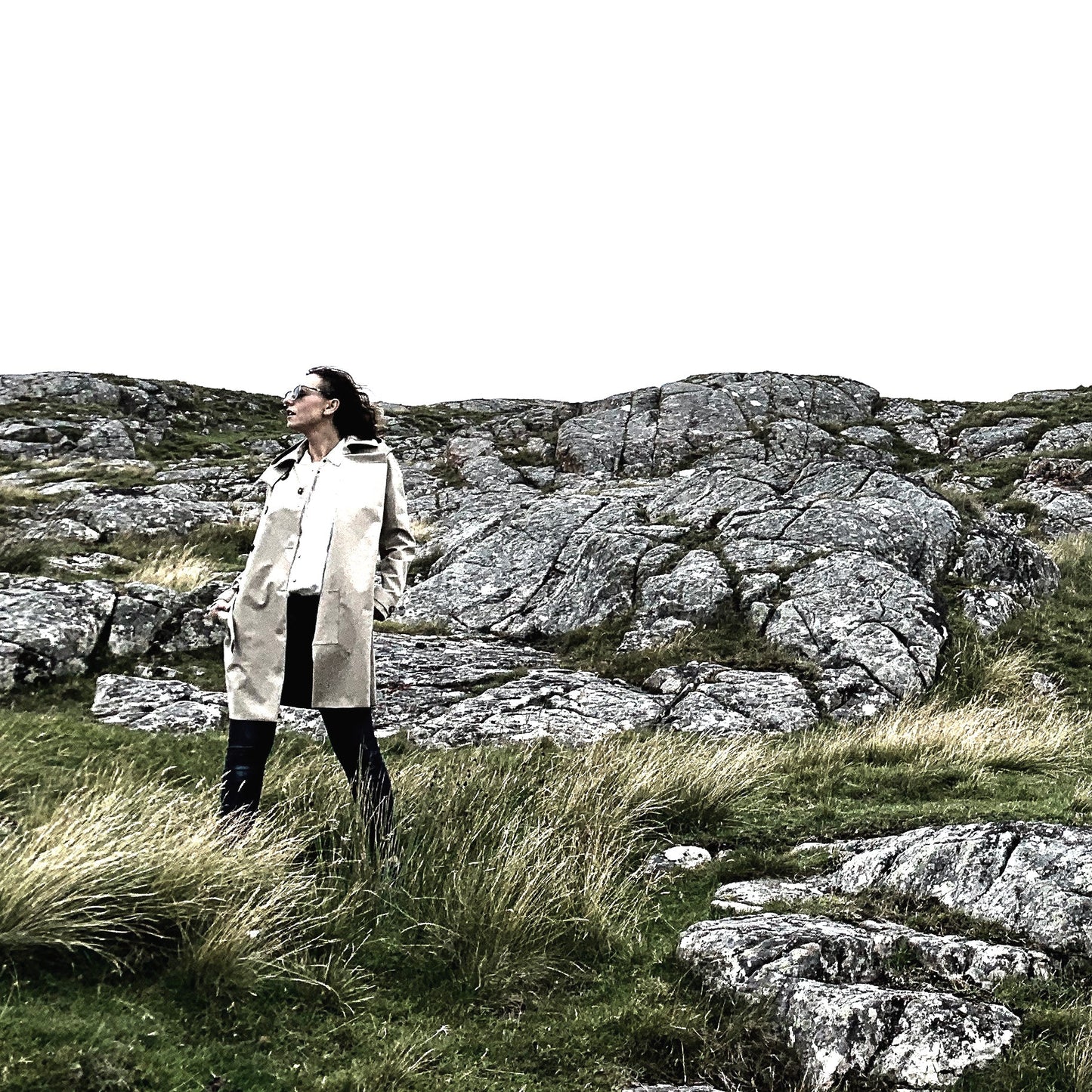 Sustainable and ethically made waterproof raincoat. Designed in Scotland. Made in iTALY.