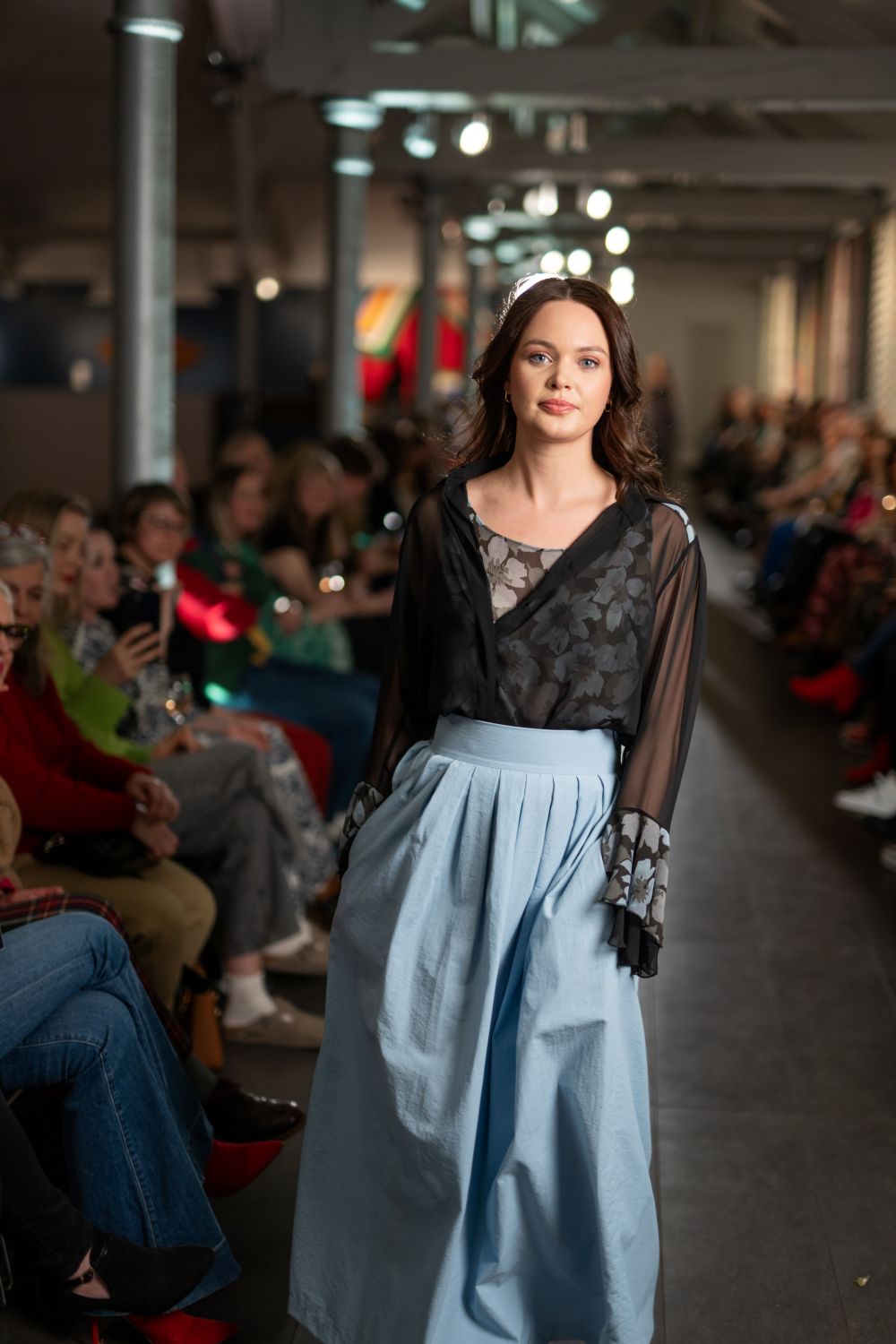 Anna Skirt in Light Blue