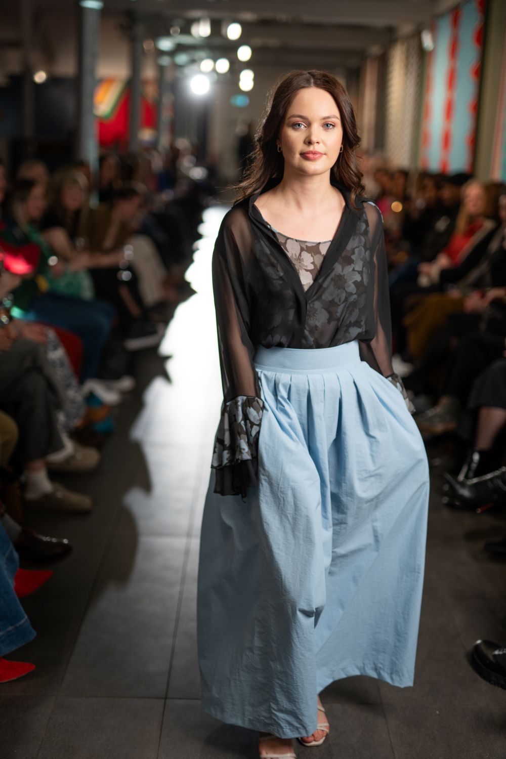 Anna Skirt in Light Blue