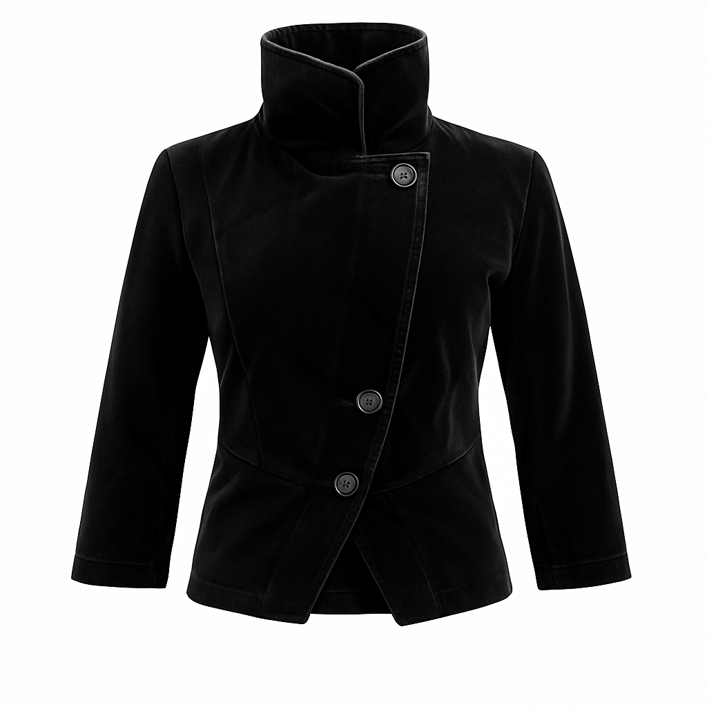 Elena Jacket Black Velvet