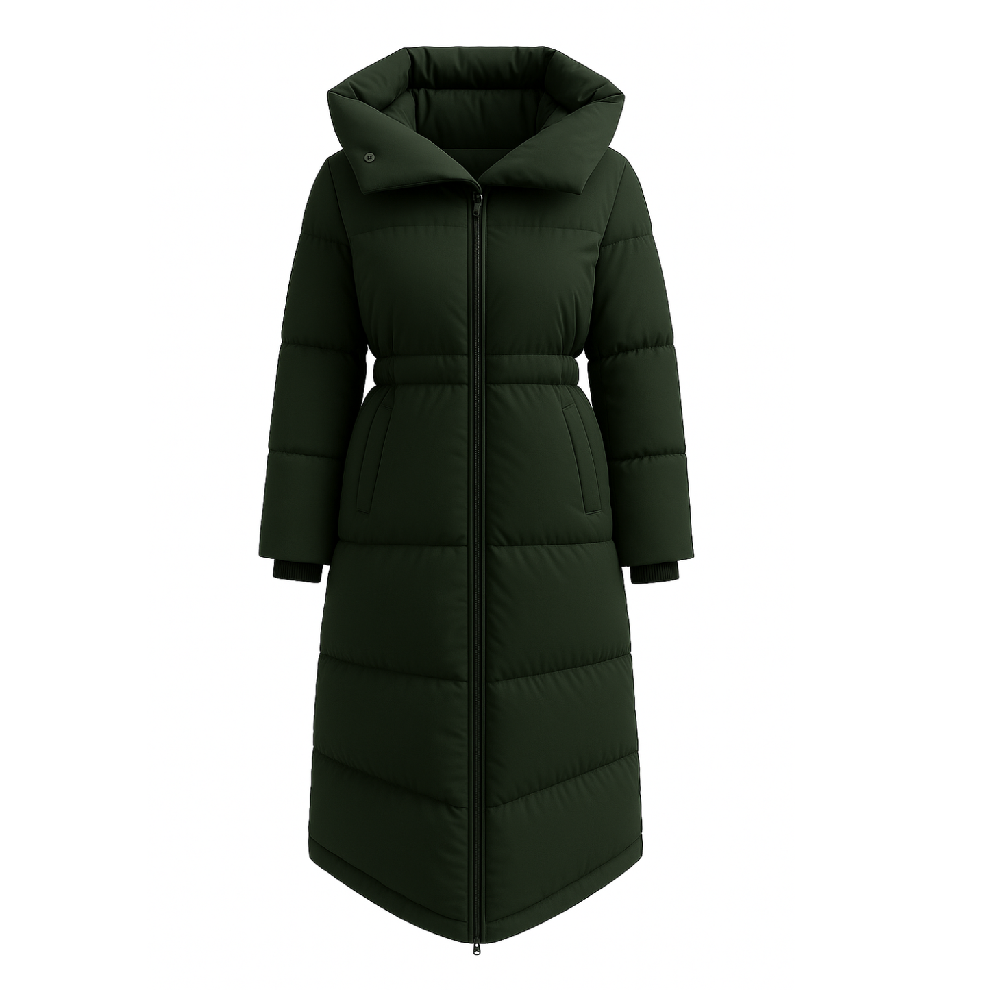 Alexis Padded Jacket Midnight Green