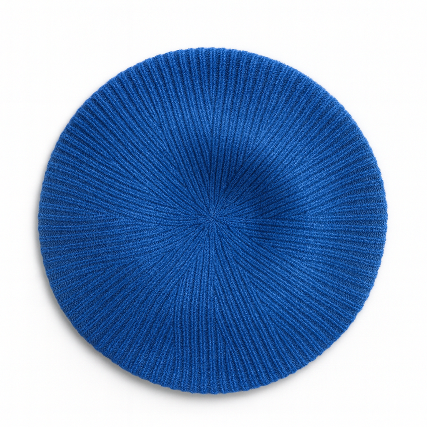 Wool & Cashmere Beret - Blue