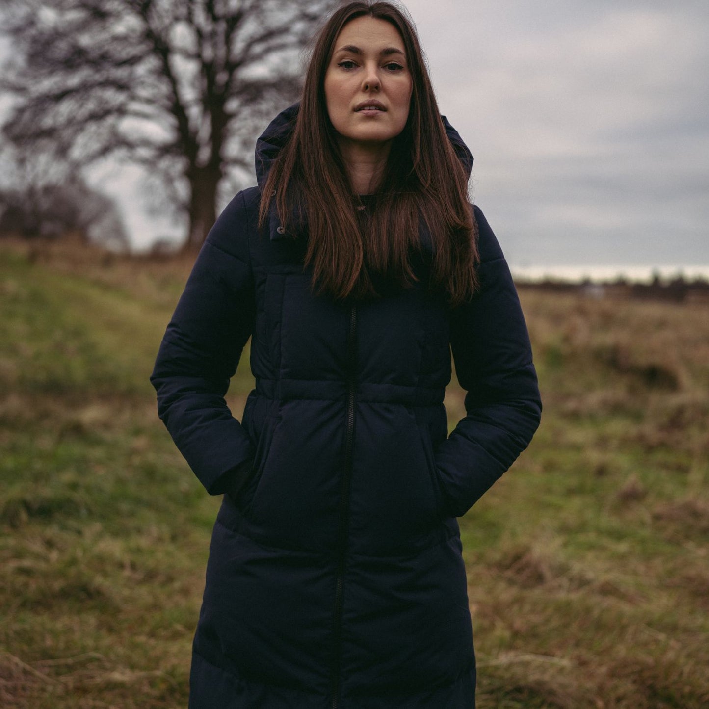 Alexis Padded Jacket Dark Blue