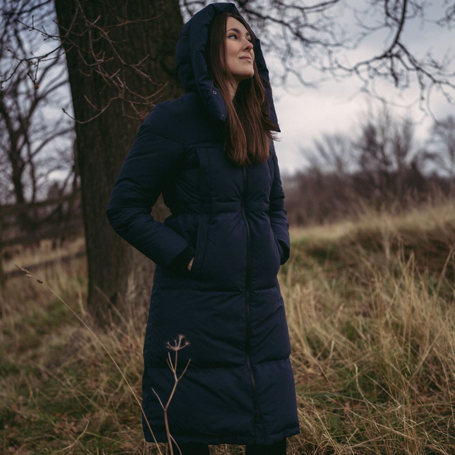 Alexis Padded Jacket Dark Blue