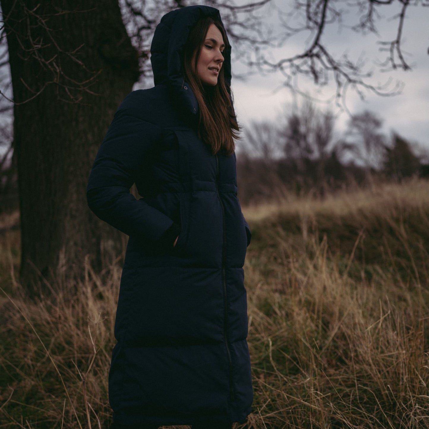 Alexis Padded Jacket Dark Blue