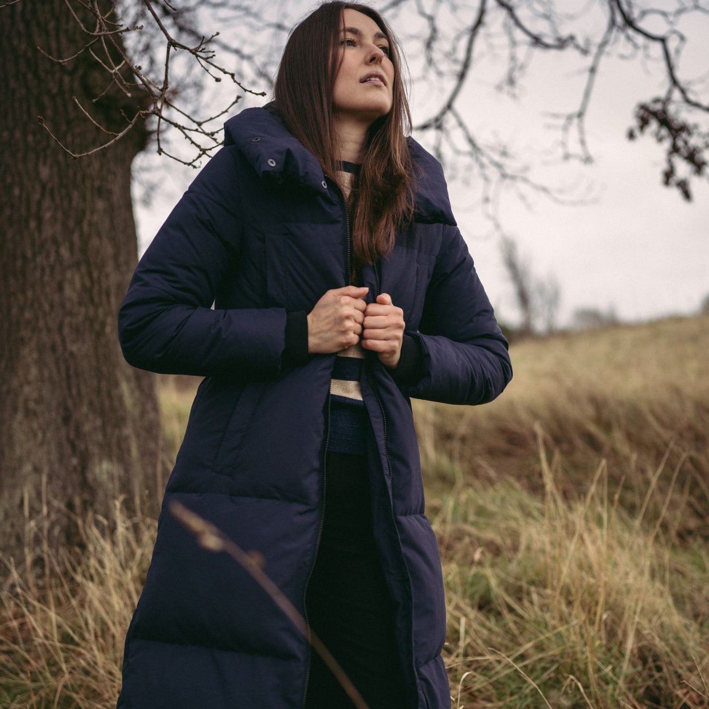 Alexis Padded Jacket Dark Blue