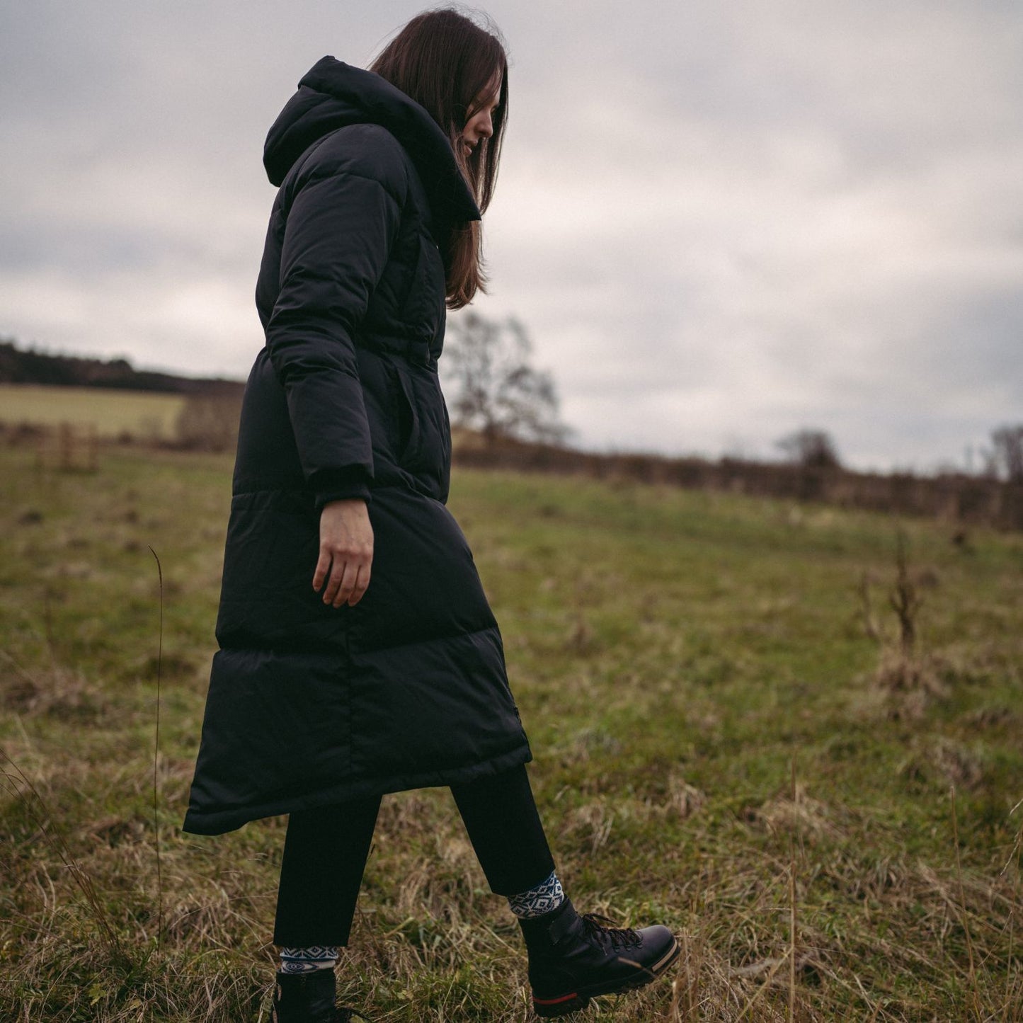 Alexis Padded Jacket Dark Blue