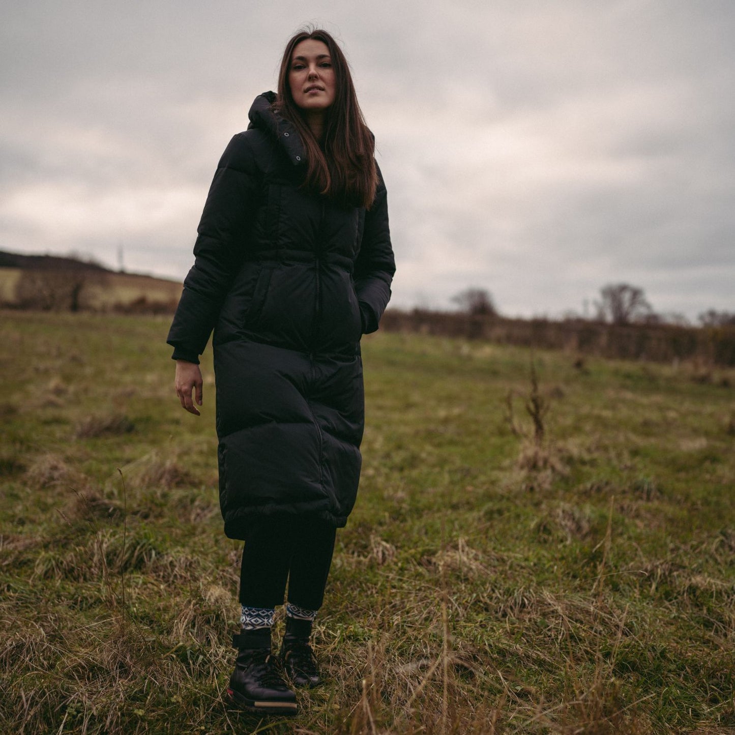 Alexis Padded Jacket Dark Blue