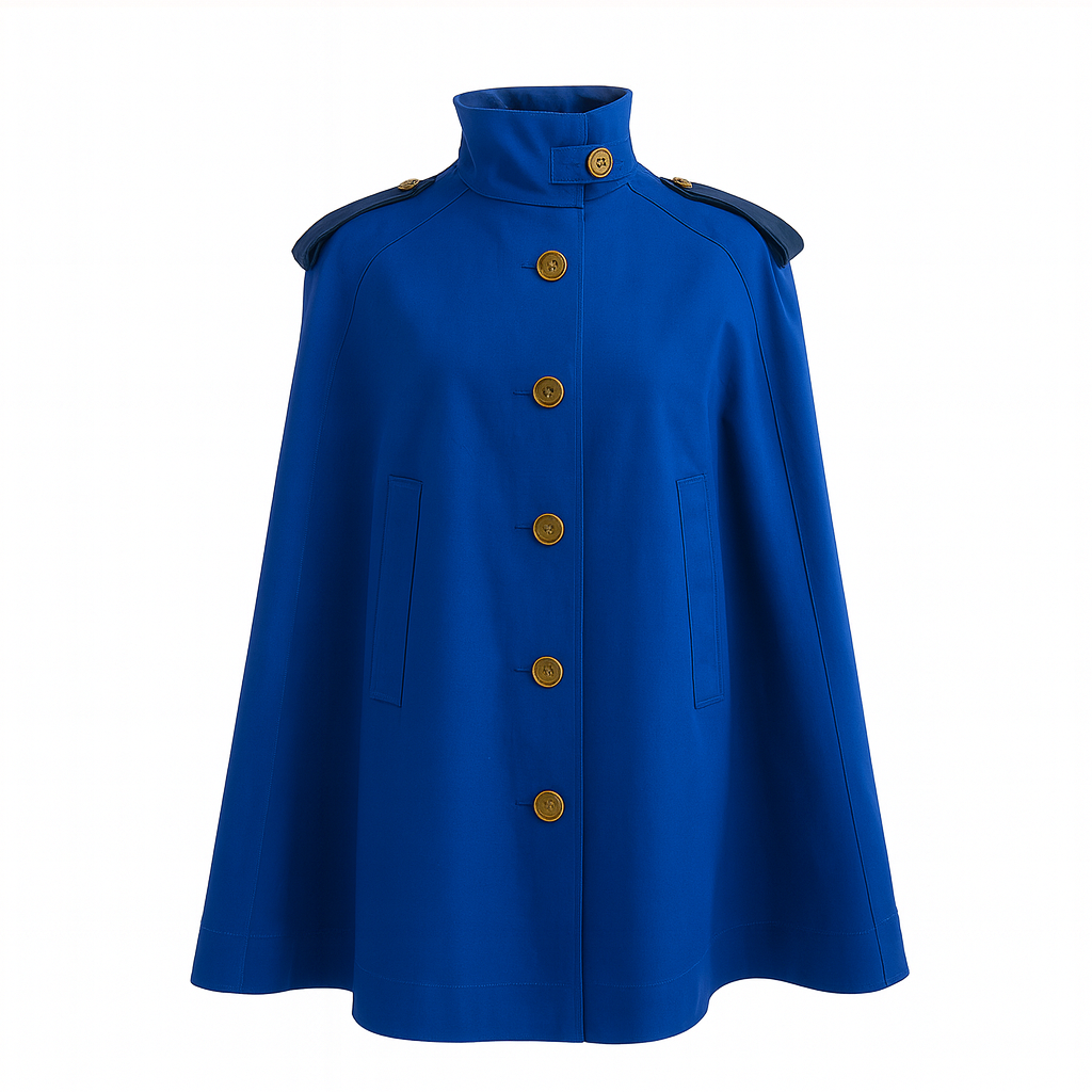 Nadia Cape Royal Blue
