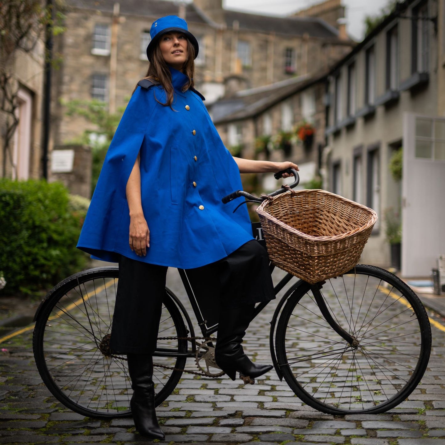 Nadia Cape Royal Blue