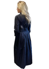 Load image into Gallery viewer, Marina Dress Black Rib Cotton